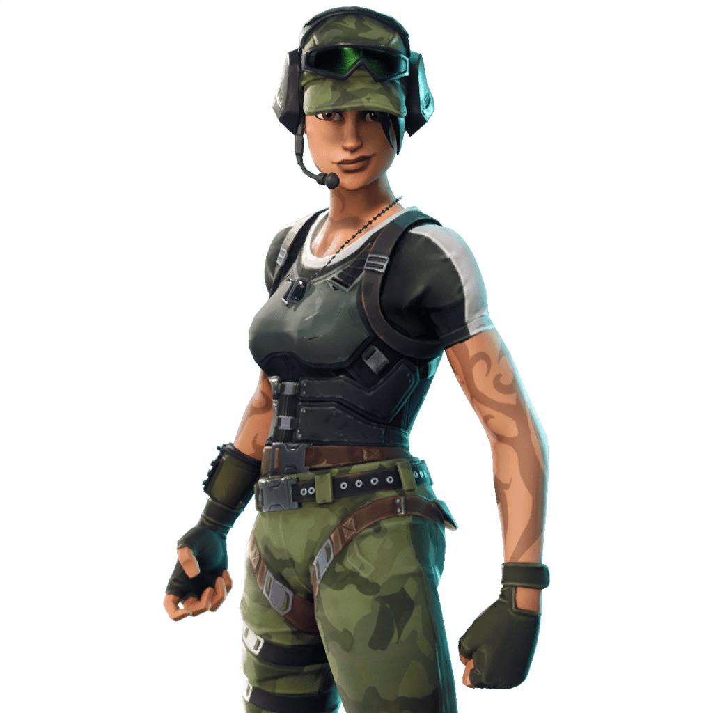 Fortnite Trailblazer Png Image (black, gray)