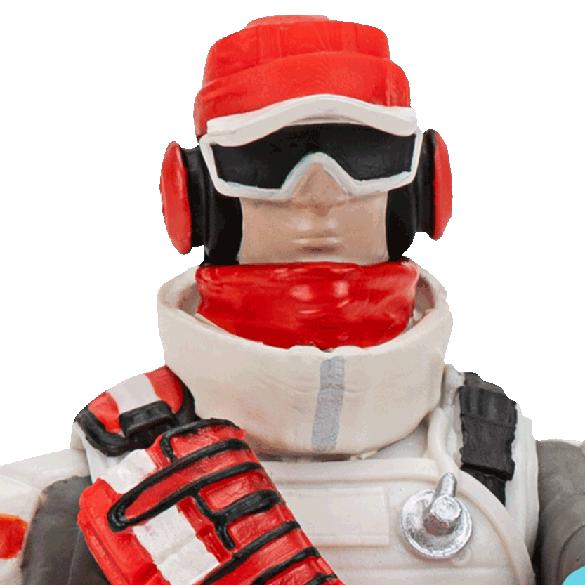 Fortnite Triage Trooper Png Pic (black, maroon, silver)