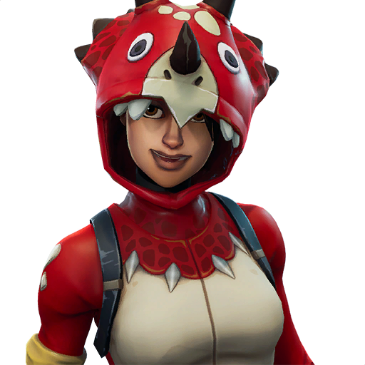 Fortnite Tricera Ops Png Hd (black, silver)