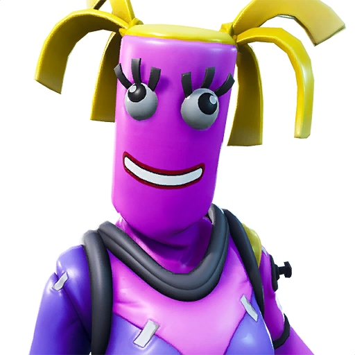 Fortnite Twistie Png Image (purplish red, olive, white, violet, maroon)