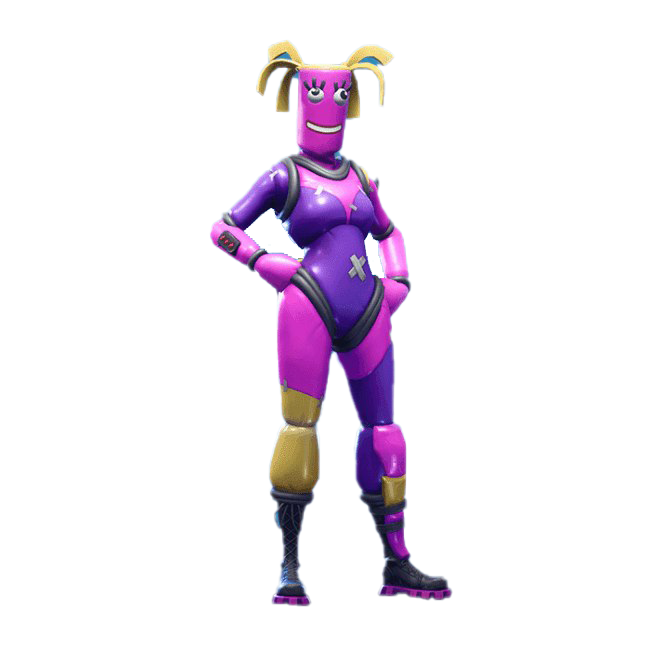 Fortnite Twistie Png (violet, white)