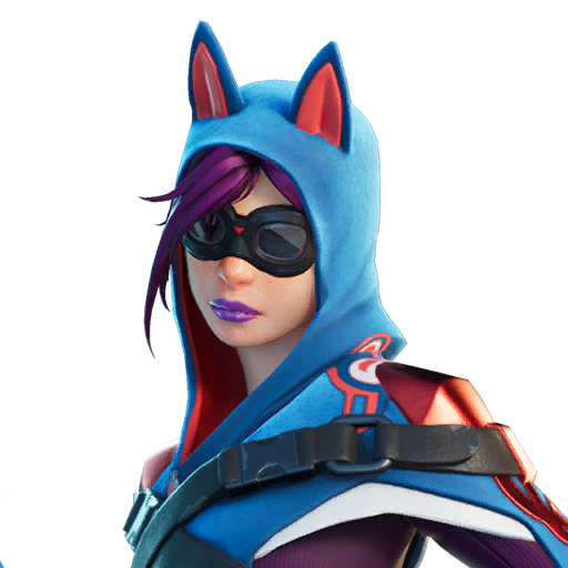 Fortnite Vix Png Hd (black, lavender, navy)