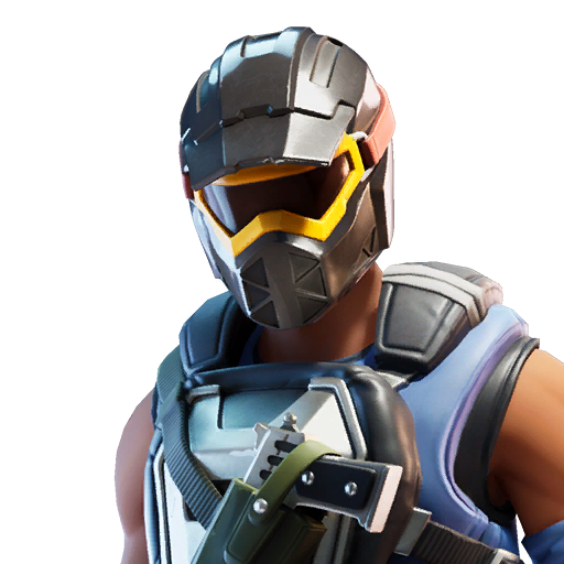 Fortnite Wake Rider Png (black, gray)