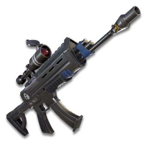 Fortnite Weapons Png (indigo, black)