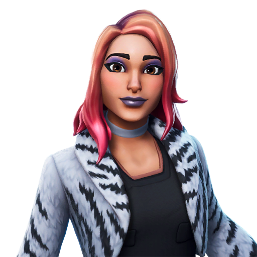 Fortnite Wilde Png (white, mint, lavender, black, silver)