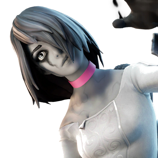 Fortnite Willow Png (black, gray, silver, white)