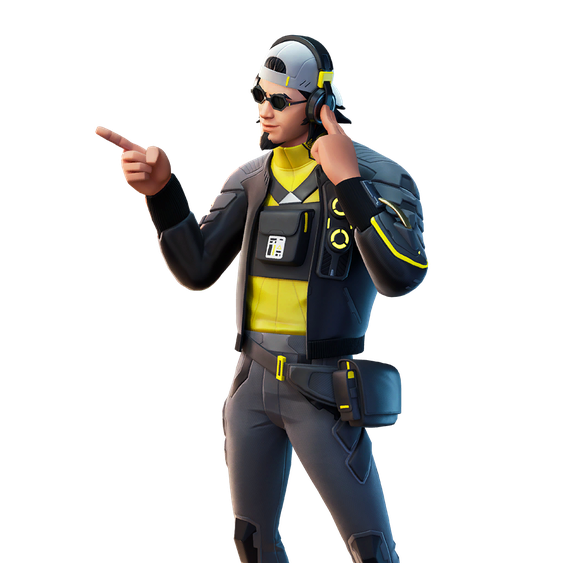 Fortnite Wiretap Png (black)