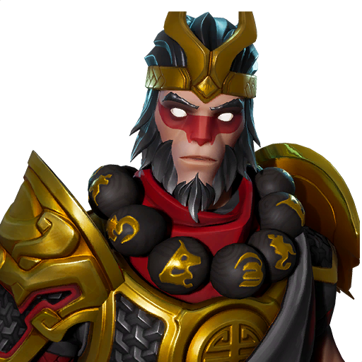 Fortnite Wukong Png Photos (black)