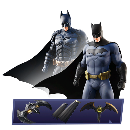 Fortnite X Batman Png Hd (indigo, black, navy)