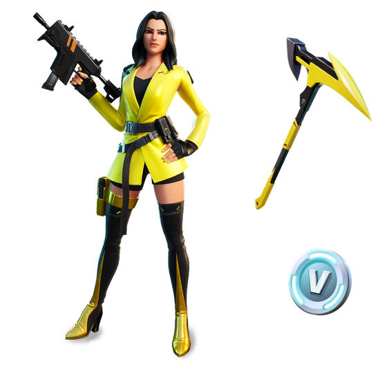 Fortnite Yellowjacket Png Pic (black, white)