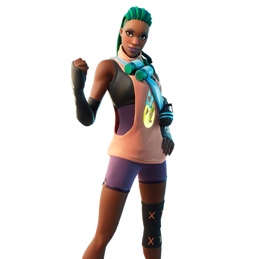 Fortnite Zina Png Pic (black)