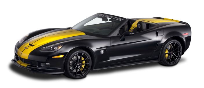 Corvette Png Isolated Hd (black)