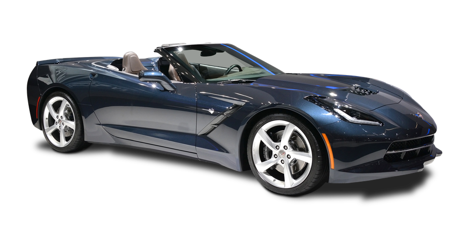 Corvette Png Isolated Photo (black)