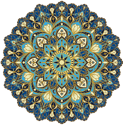 Mosaic Art Png Transparent (black, teal)