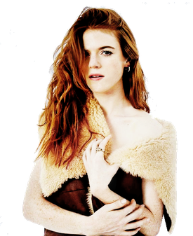 Rose Leslie Transparent Png (black, beige)