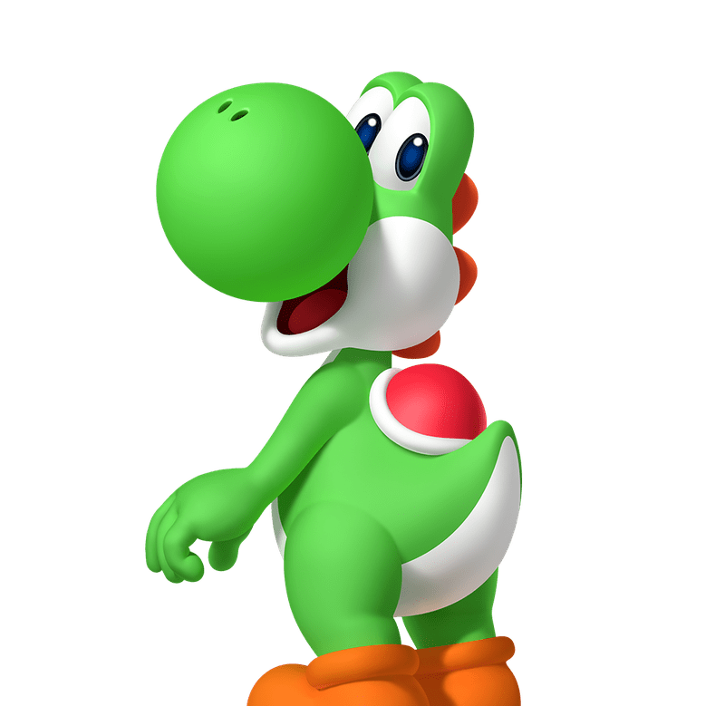 Yoshi Mario Png Photos (gray, white)