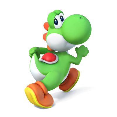 Yoshi Png Transparent Image (black, mint, white, gray)