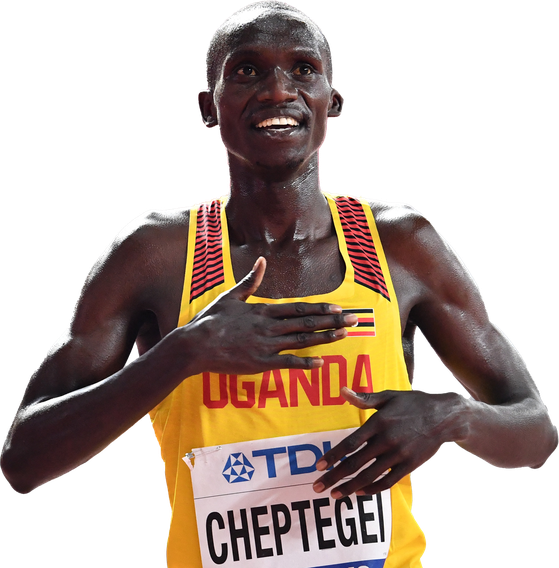 Joshua Cheptegei Png Photo (white, black)