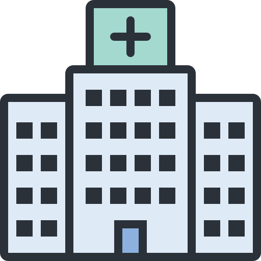 Hospital Icon  Free Png Icon Download (silver, lavender, black, indigo)