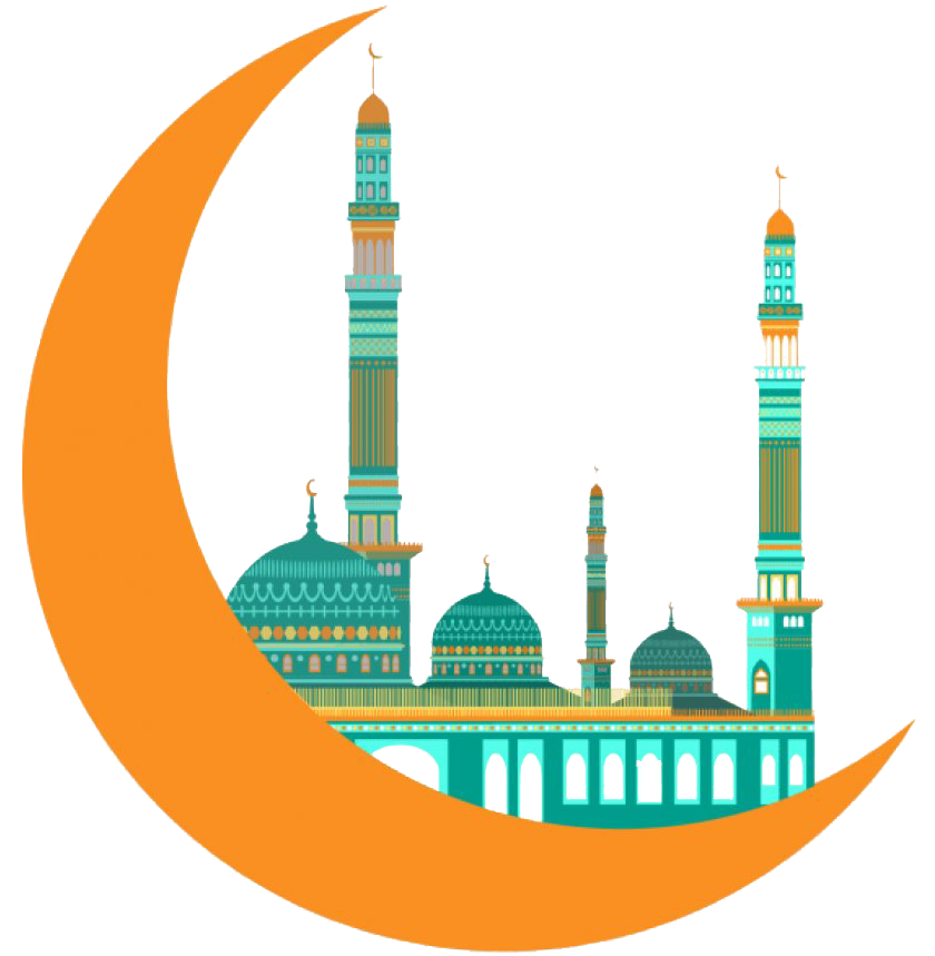 Mosque Png Image Hd (orange, white)