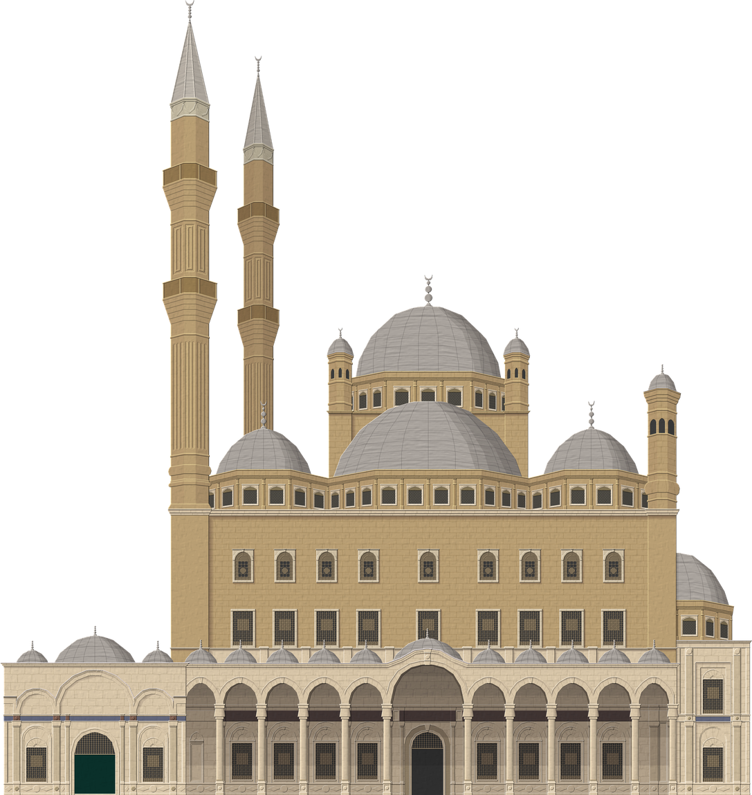 Mosque Png Images (black, gray, silver)