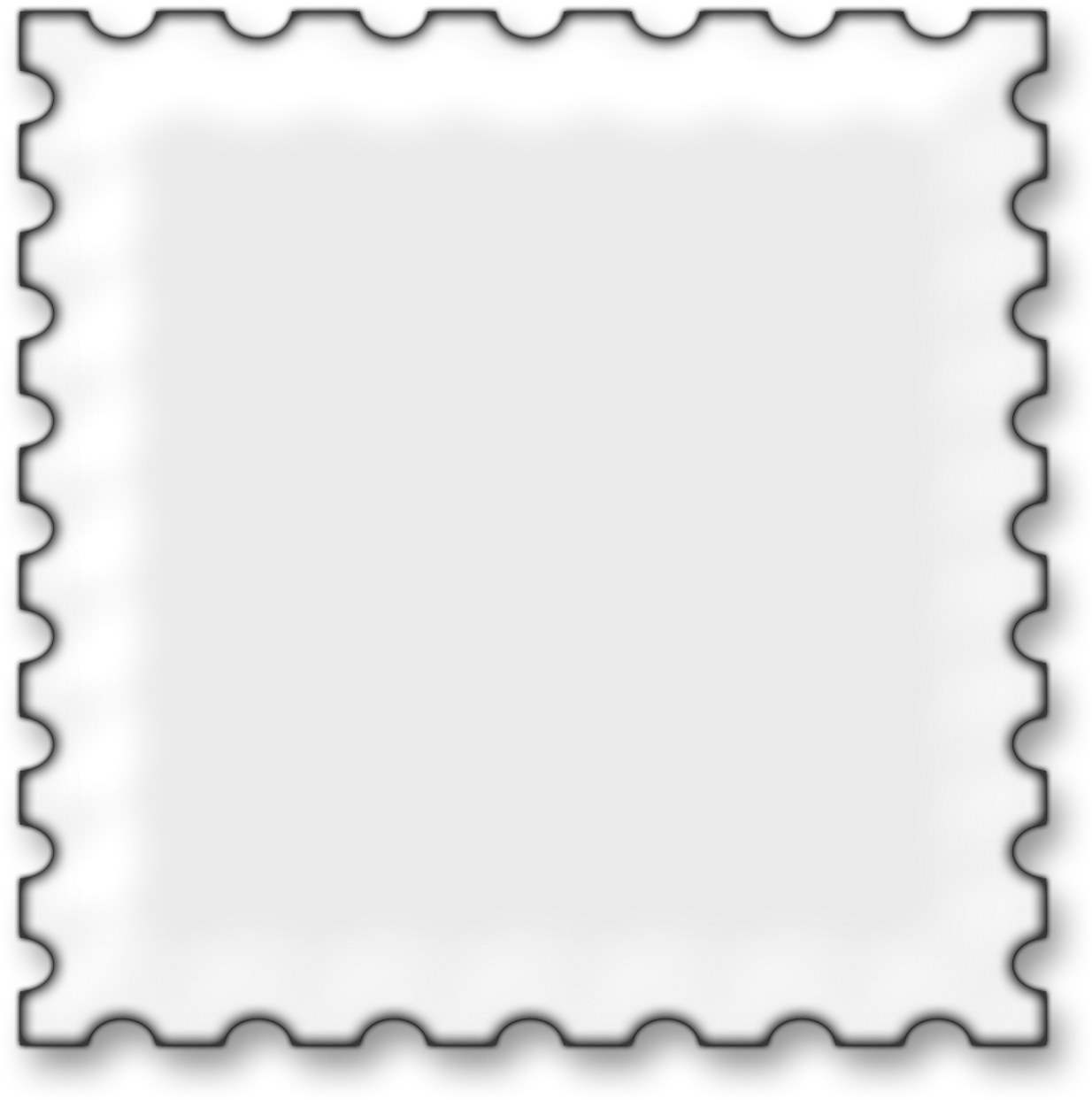 Postage Stamp Blank Png Clipart (black, lavender, white)