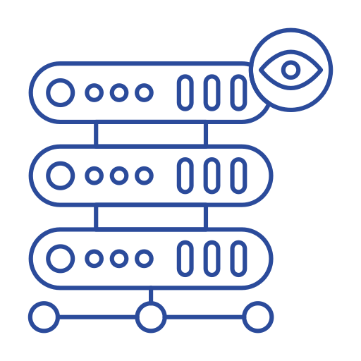 Hosting Monitoring Server Storage Database Icon Free Png Icon Download (teal, black)