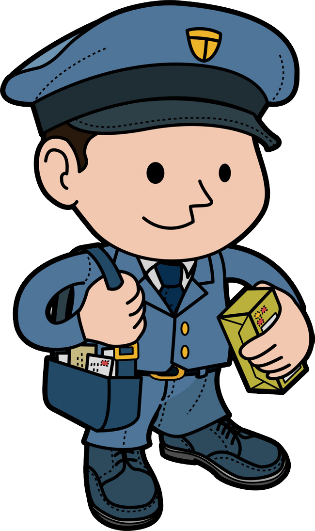 Postman Png Free Image (black, teal, gray, pink)