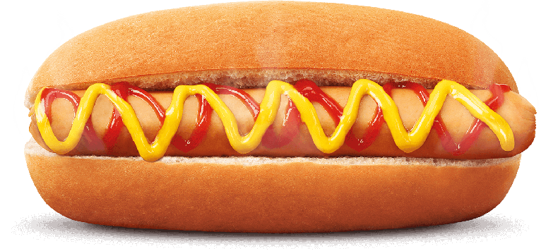 Hot Dog Png Free Image (white, black)