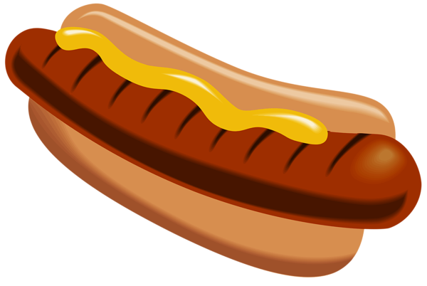 Hot Dog Png Transparent Images (maroon, chocolate, black, salmon, orange)