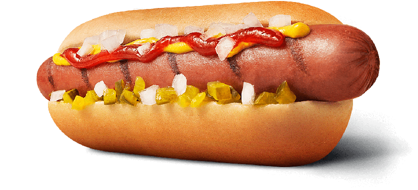 Hot Dog Png Transparent (black)