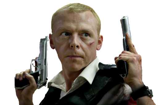 Hot Fuzz Png File (black)