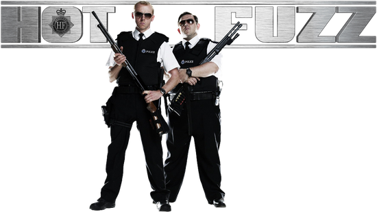 Hot Fuzz Png Hd (black)