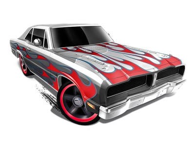 Hot Wheels Png Transparent Image (white, black)