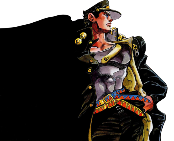 Jotaro Kujo Png Transparent Image (black)