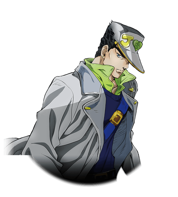 Jotaro Kujo Transparent Png (gray, silver, black)