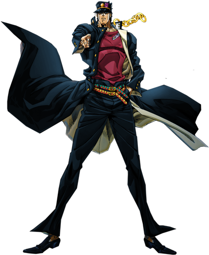 Jotaro Png Clipart (black)