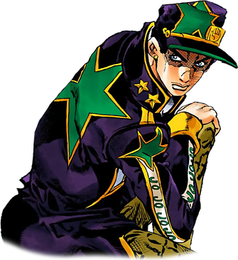 Jotaro Transparent Images Png (indigo, black)