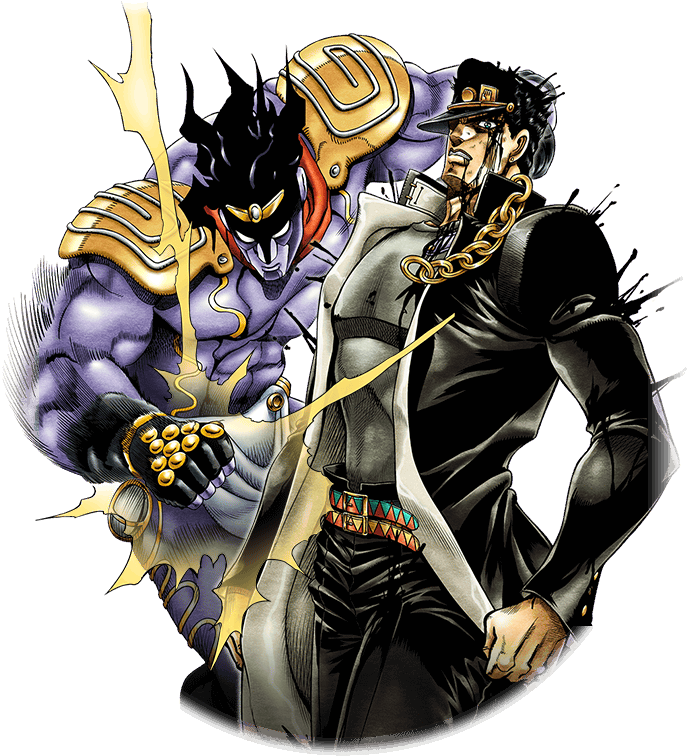 Jotaro Transparent Png (black)