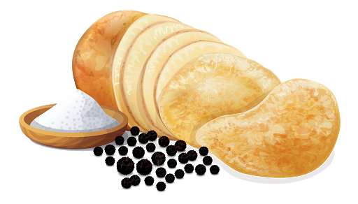 Potato Chips Png Picture (black, white, beige, pink)