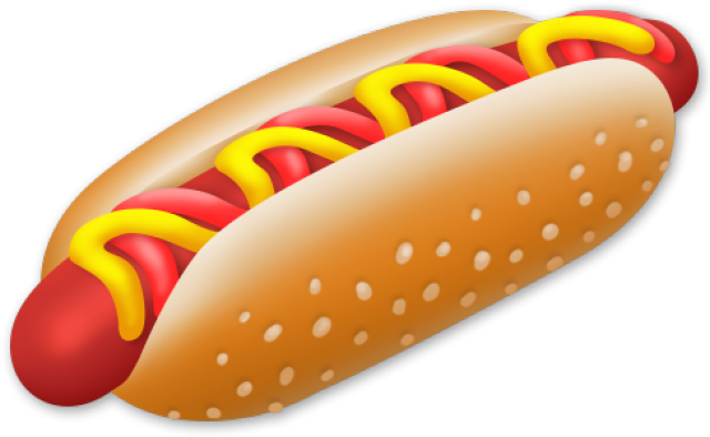 Hotdog (chocolate, gold, black, salmon, pink)