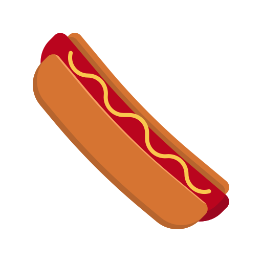 Hotdog Png Cutout (chocolate, black, maroon)