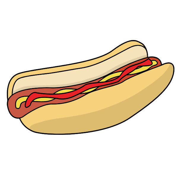 Hotdog Png Images Hd (beige, black, salmon, pink)