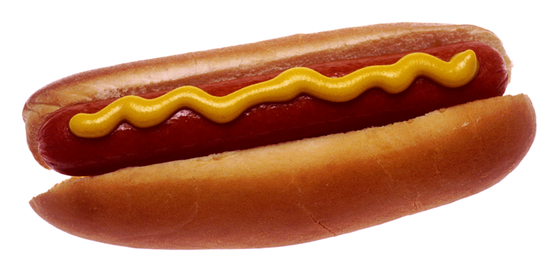 Hotdog Png Images (black, maroon)