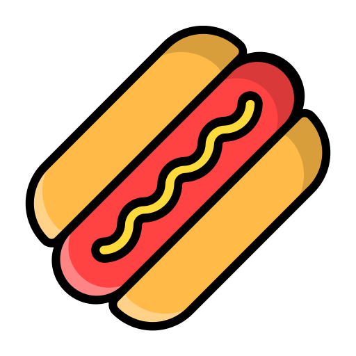 Hotdog Png Photo (chocolate, black, salmon, gold)