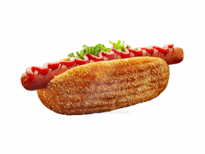 Hotdog Png Picture 300X225 (chocolate, black, red)