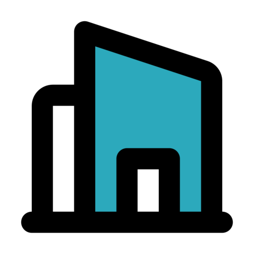 Hotel 3 Free Png Icon Download (black, teal)