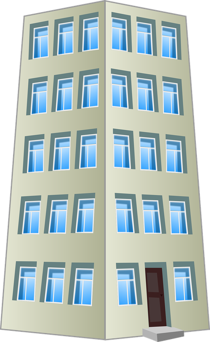 Hotel Building Png Transparent Image (beige, black, silver)