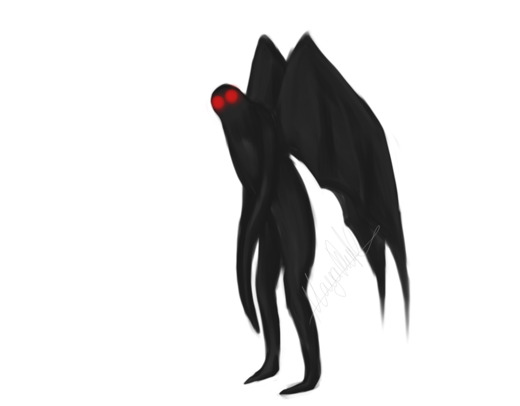 Moth Man Png Hd (black)