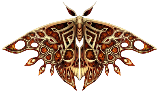 Moth Transparent Images Png (black)